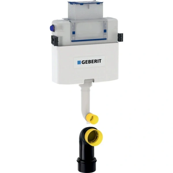 Бачок скрытого монтажа Geberit Omega 12 без клавиши 109.050.00.1 (детальная фотография)