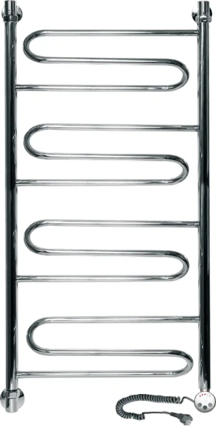 Полотенцесушитель электрический Ника Curve 100х50 см правый ЛЗ 100/50 прав (детальная фотография)