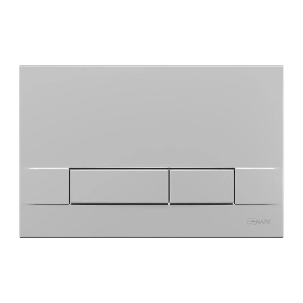 Клавиша смыва Lemark Bit механическая хром матовый 9803007 (детальная фотография)