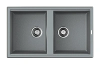 Мойка для кухни Omoikiri Tedori 86-2-GR 86 см leningrad grey