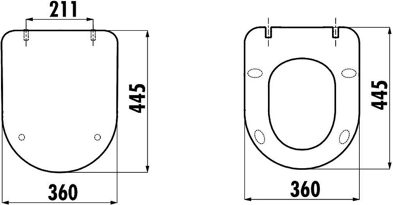 Крышка-сидение с микролифтом Creavit Duck берри KC0903.01.1900E (детальная фотография), с микролифтом
