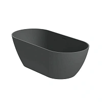 Ванна из искусственного камня Riho Bilbao, B118001080, 170 x 80 см, цвет антрацит