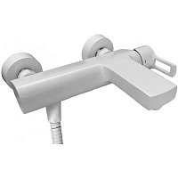 Смеситель для ванны Paffoni Ringo белый матовый