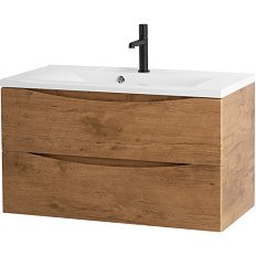 Тумба под раковину подвесная BelBagno Marino 100 см rovere nature