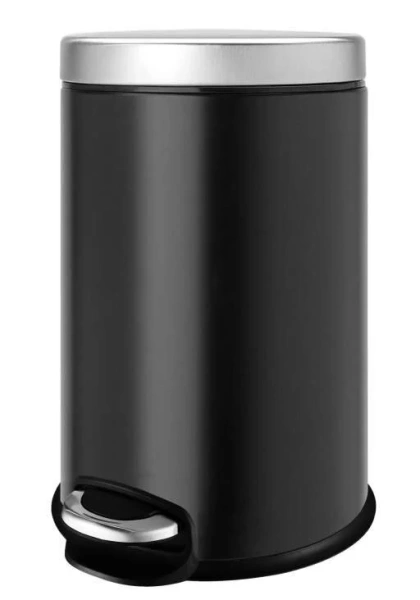 Мусорное ведро WeltWasser WW ME 30 л черное WW ERFIE BL 30L (детальная фотография), современные, hi-tech