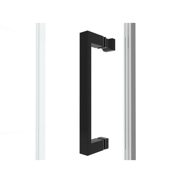 Душевая кабина Black&White Galaxy G8001 90x90 см четверть круга 8001900 (детальная фотография), матовый профиль