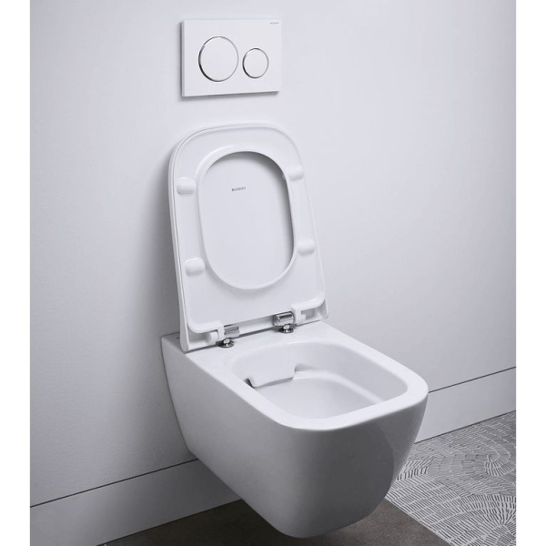 Унитаз с инсталляцией Geberit Smyle с быстросъемной крышкой 500.300.21.S (детальная фотография) index_1