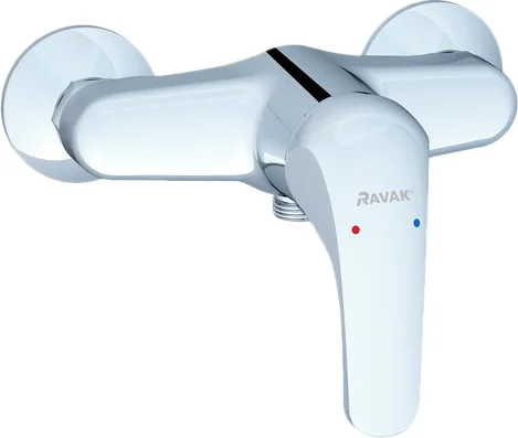 Смеситель настенный для душа без гарнитуры Ravak Rosa 150 мм RS 032.00-150 X070012 (детальная фотография)