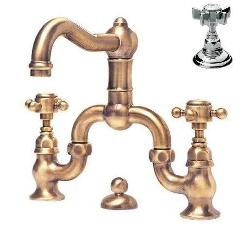 Смеситель для раковины, тёмная бронза, Nicolazzi D.Anglaises 1419DB18 (детальная фотография)