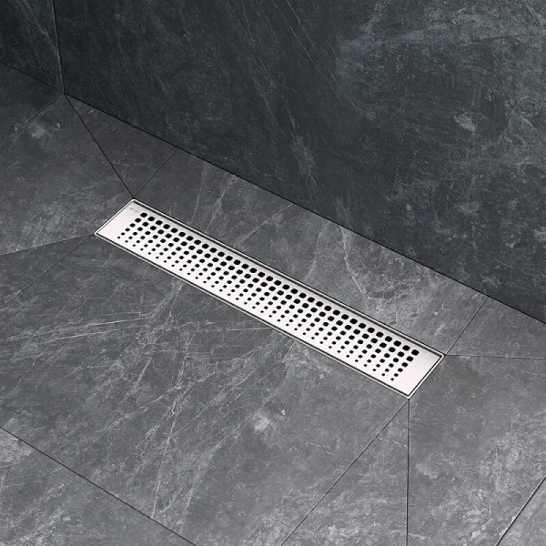 Душевой лоток Am.Pm MasterFlow 40 см хром матовый W01SC-P11-040-01SB (детальная фотография), в наличии