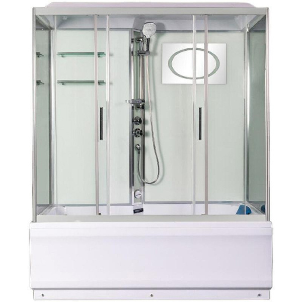 Душевая кабина WeltWasser WW500 170x85 см с поддоном WW500 EMMER 170/85/55-2 (детальная фотография)