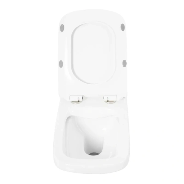 Унитаз подвесной BelBagno Sela безободковый белый BB3201CHR (детальная фотография), фаянс, керамика