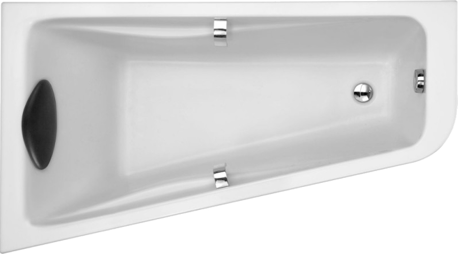 Ванна акриловая Jacob Delafon Odeon Up 160х90 см гидромассажная, левосторонняя E5BC2260-00 (детальная фотография)