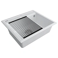 Мойка для кухни Paulmark Stepia 59 см белая