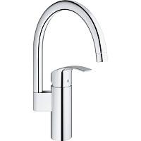Смеситель для кухни хром Grohe Eurosmart New