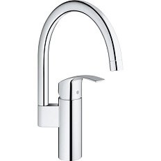 Смеситель для кухни хром Grohe Eurosmart New