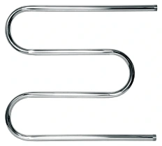 Полотенцесушитель водяной Ника Simple 50x40 см хром