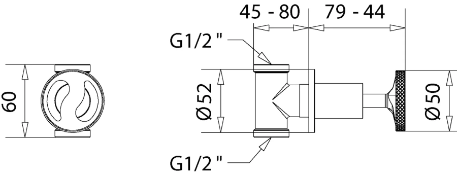Смеситель для душа Migliore Reversa золото 28202 (детальная фотография), современные, hi-tech