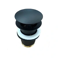 Донный клапан Kludi черный матовый