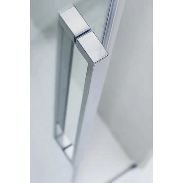 Душевая дверь в нишу Cezares Duet 120 см раздвижная DUET SOFT-M-BF-1-120-C-Cr (детальная фотография), в наличии