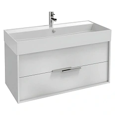 Тумба под раковину подвесная Jacob Delafon Vivienne 100 см белая блестящая