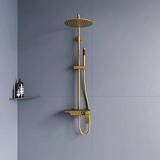 Душевая стойка RGW Shower Panels SP-33G золото
