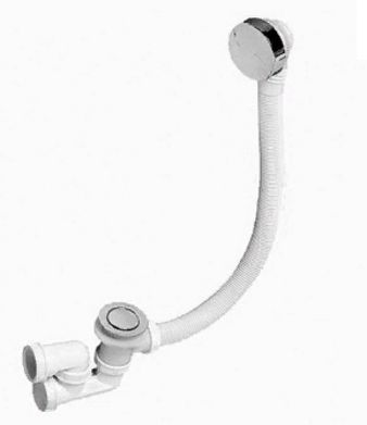 Слив-перелив BAS хром КО00164 (детальная фотография)