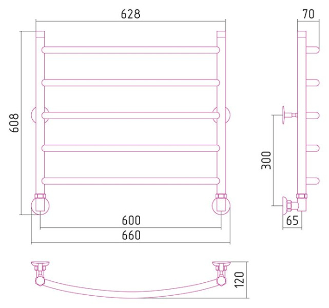 Схема (детальная фотография), хром
