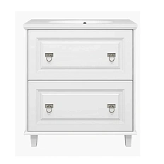 Тумба под раковину напольная Misty Версаль 80 см белая