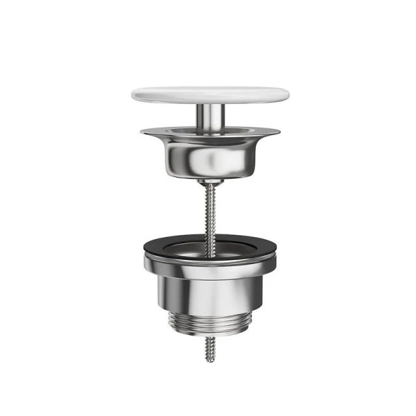 Донный клапан Kerama Marazzi Plaza с керамической крышкой DRR.1/WHT (детальная фотография) index_2