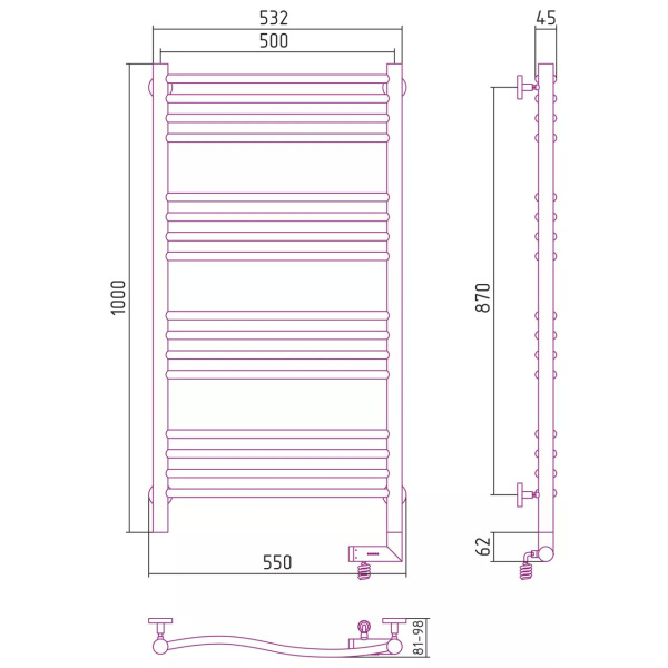 Схема (детальная фотография), черный