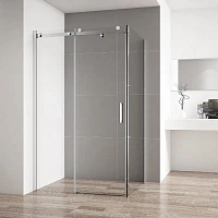 Душевой уголок Cezares Stylus-Soft 110х100 см прозрачное стекло