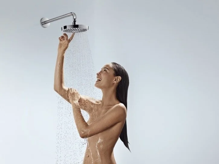 Верхний душ Hansgrohe Croma Select S хром 26523000 (детальная фотография), современные, hi-tech