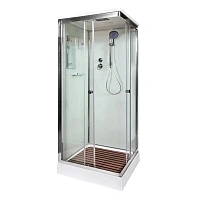 Душевая кабина Deto K 100x100 см с освещением