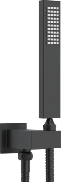 Душевой комплект BERGES Nardis черный матовый 071002 (детальная фотография), нет в наличии