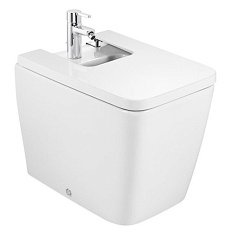 Биде напольное Roca Inspira белое