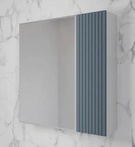 Зеркальный шкаф Style Line Стокгольм 60 см графит софт - фото 1