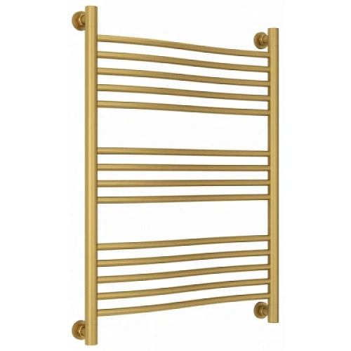 Полотенцесушитель водяной Сунержа Флюид+ 60х80 см матовое золото - фото 12