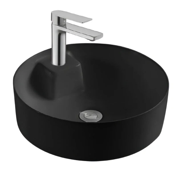 Раковина Акватек Европа 40.5 см черная матовая AQ5212-MB (детальная фотография)