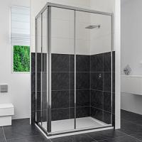 Душевой уголок, стекло прозрачное, RGW Classic