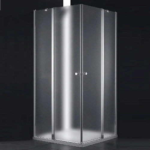 Душевой уголок Cezares Elena 120x120 см стекло рифленое - фото 1