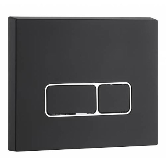 Клавиша смыва WeltWasser WW INS черная матовая WW MARBERG 410 SE MT-BL (детальная фотография)