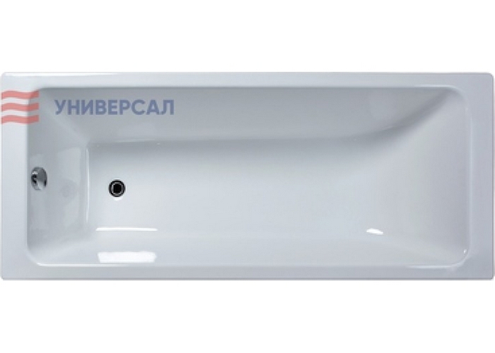 Ванна чугунная Универсал Оптима 170х70 см белая 150514 (детальная фотография)