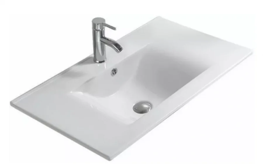 Раковина SantiLine 70 см керамическая SL-2110(70) (детальная фотография)