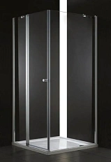 Душевой уголок Cezares Elena 90x90 см стекло рифленое правосторонний