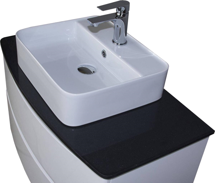 Столешница из искусственного камня, цвет Negro tebas (Черный), La Tezza Cosmo 65 T-CO-60-NT (детальная фотография)