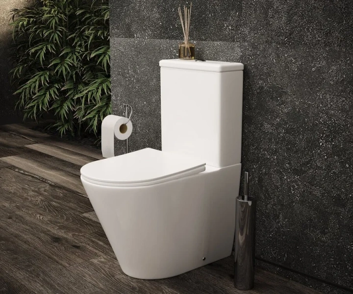 Унитаз компакт Ceramica Nova Highlight напольный CN1802 (детальная фотография), напольные