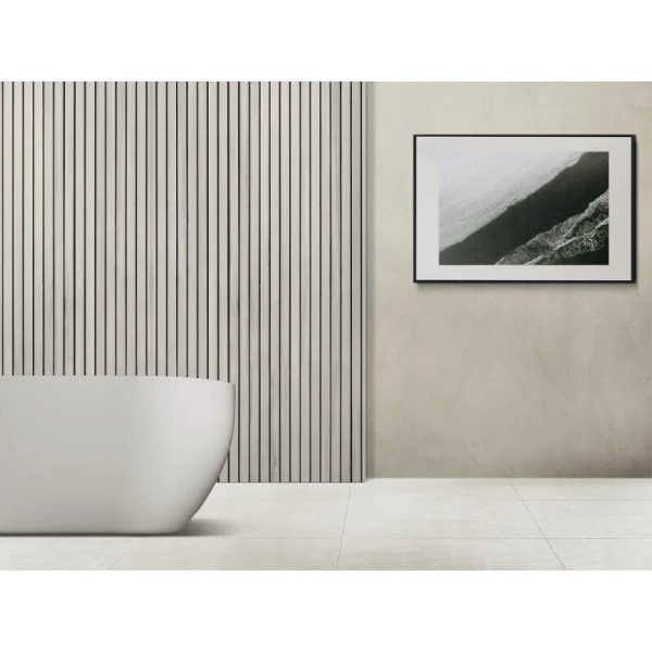 Ванна из искусственного камня Abber Stein 170x75 см белая матовая AS9613-1.7 (детальная фотография), 170x75 см