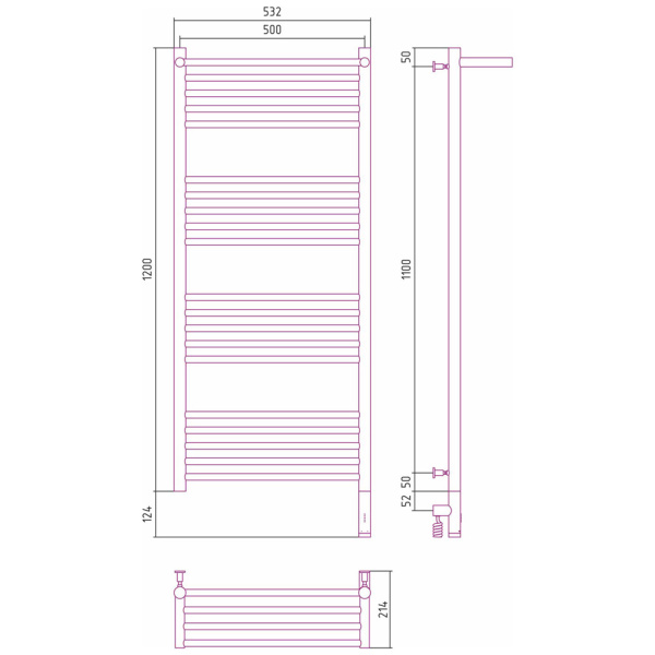 Схема (детальная фотография), настенные