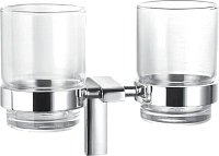 Стакан для ванной Cezares Ultima настенный, двойной